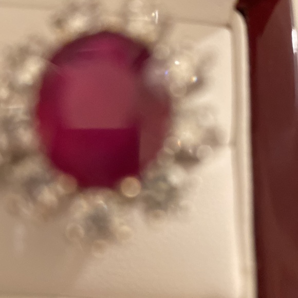 Ruby & Diamond ring🌺🌹❤️ - Picture 11 of 12